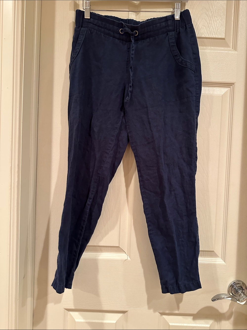 Athleta Navy Drawstring Jogger Pants
